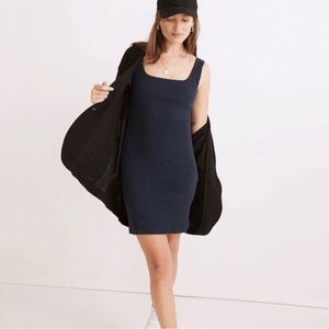 NWOT Madewell Ribbed Dress, size L